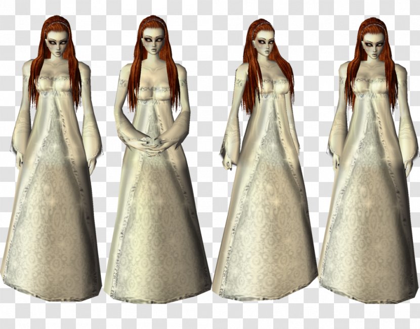 Gown - Redhead Drawing Transparent PNG