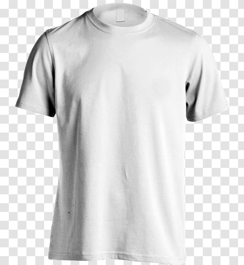T-shirt Hoodie Clothing Crew Neck - Printed Tshirt - White Shirt Transparent PNG
