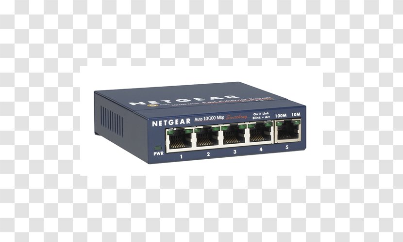 Network Switch Gigabit Ethernet Fast Power Over Transparent PNG