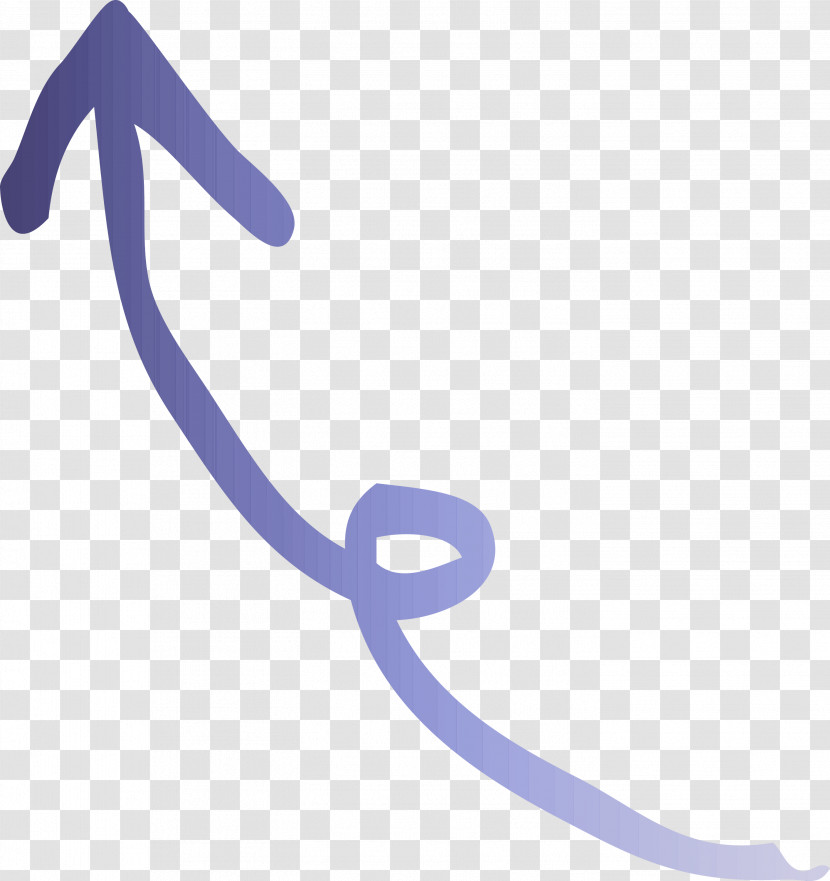 Curved Arrow Transparent PNG