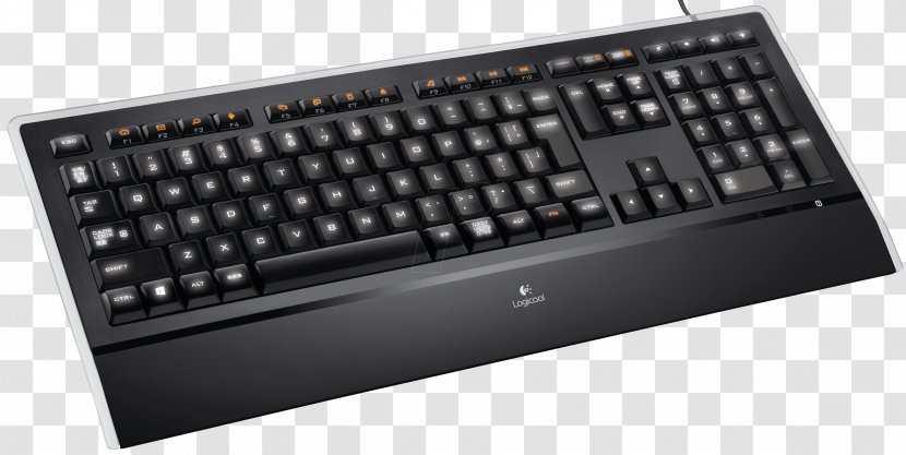 Computer Keyboard Mouse Logitech Unifying Receiver Photovoltaic - Input Devices Transparent PNG