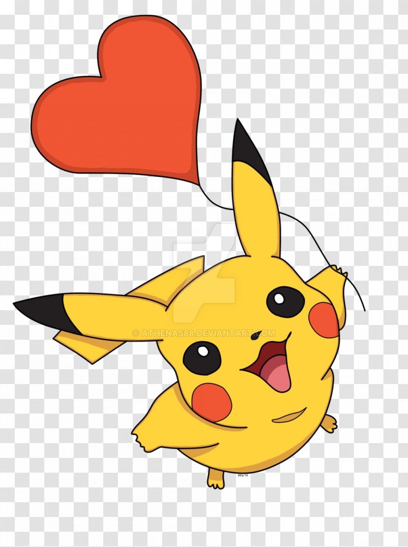 Cartoon Flower Clip Art - Pikachu Transparent PNG