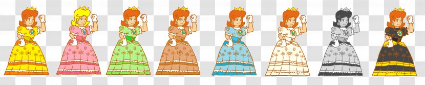 Princess Peach Daisy Super Smash Bros. For Nintendo 3DS And Wii U Melee Rosalina - Yellow Dress Transparent PNG