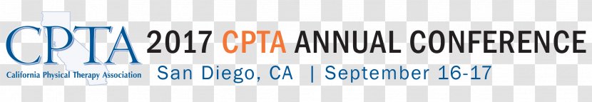 CPTA Annual Conference: September 22nd – 23rd, 2018 American Physical Therapy Association California Action Inc - Custom Conference Program Transparent PNG