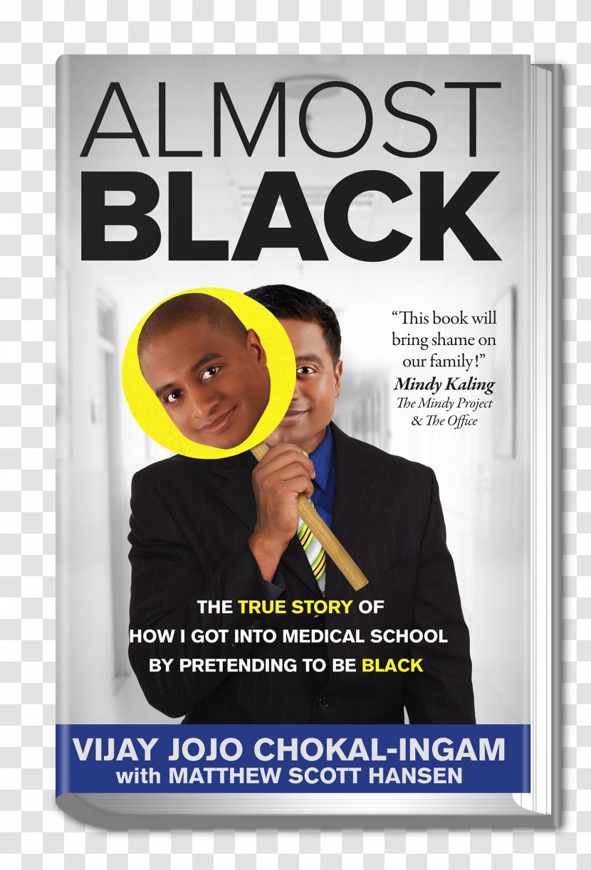 Almost Black Vijay Jojo Chokal-Ingam Job Product Poster - Book Cover Friends Transparent PNG