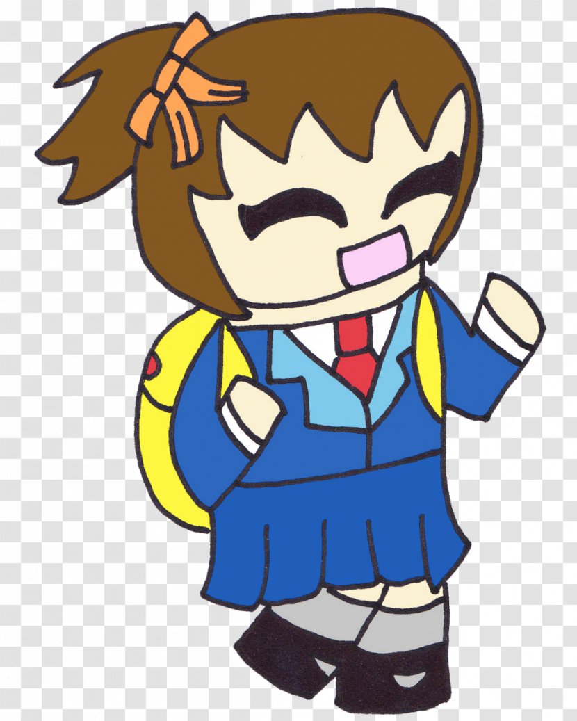 Cartoon Character Clip Art - Schoolgirl Transparent PNG