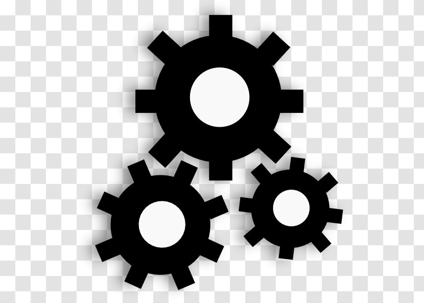 Industry Factory Gear Clip Art - Mechanical Cliparts Transparent PNG