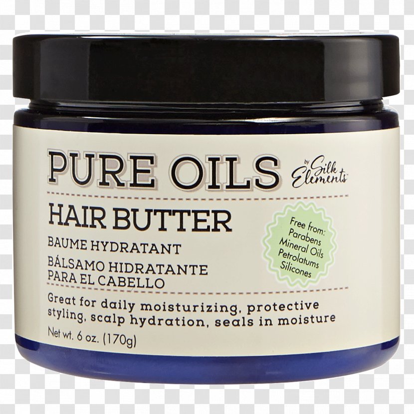 Cream Silk Elements Pure Oils Hair Butter Cosmetics Moisturizer - Styling Products Transparent PNG
