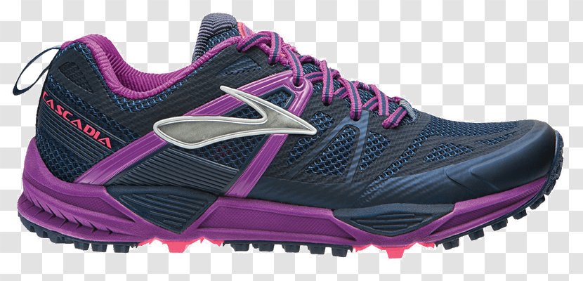 Brooks Women's Cascadia 10 Sports Shoes 12 - Running - Action Sport Transparent PNG