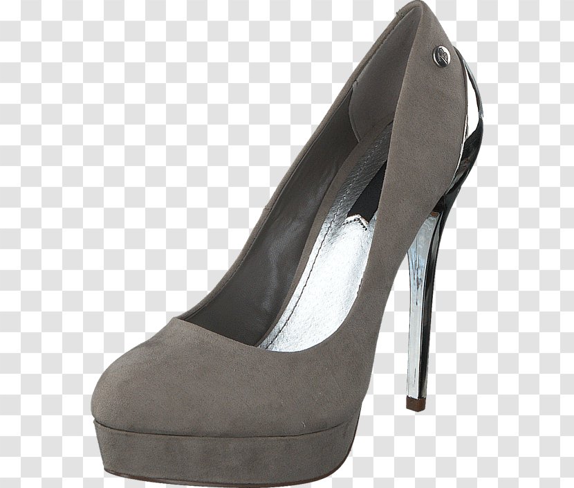 Slipper Shoe Suede Black Sandal - High Heeled Footwear - Blink Transparent PNG