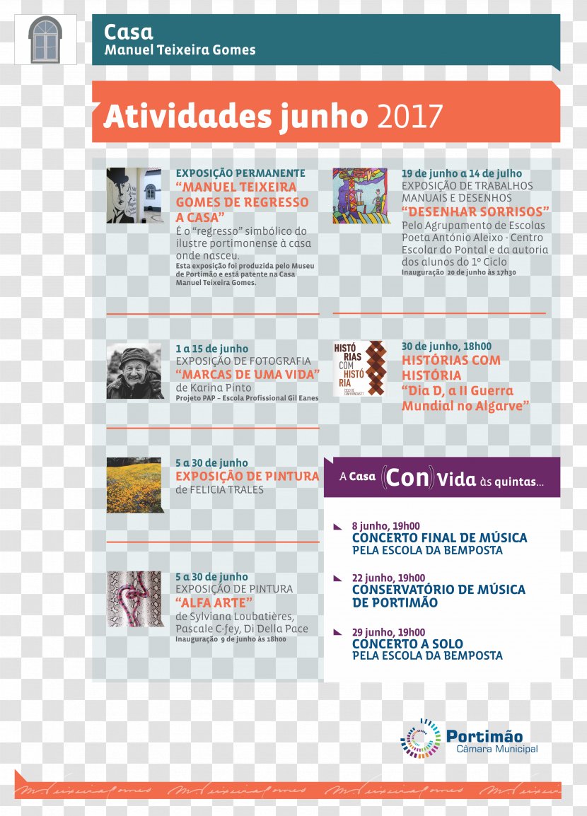Casa Manuel Teixeira Gomes Biblioteca Municipal October Day 0 - Display Advertising - Cartaz Transparent PNG