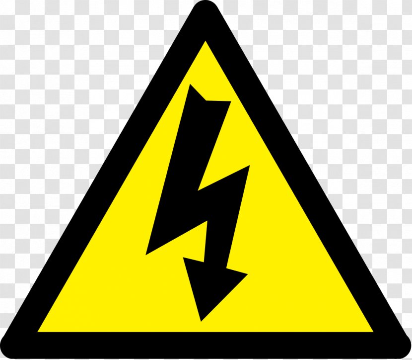 Hazard Electrical Injury Risk Safety Electricity - Sign - High Voltage Transparent PNG