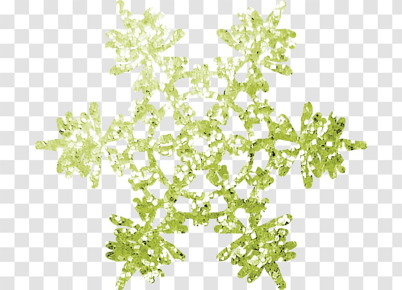 Snowflake Christmas Clip Art - Tree - Creative Light Snow Transparent PNG