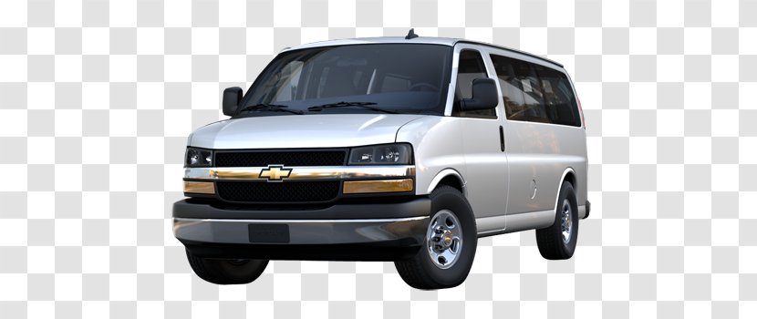 Compact Van Minivan Chevrolet Express Commercial Vehicle - Bumper - Passenger Car Transparent PNG
