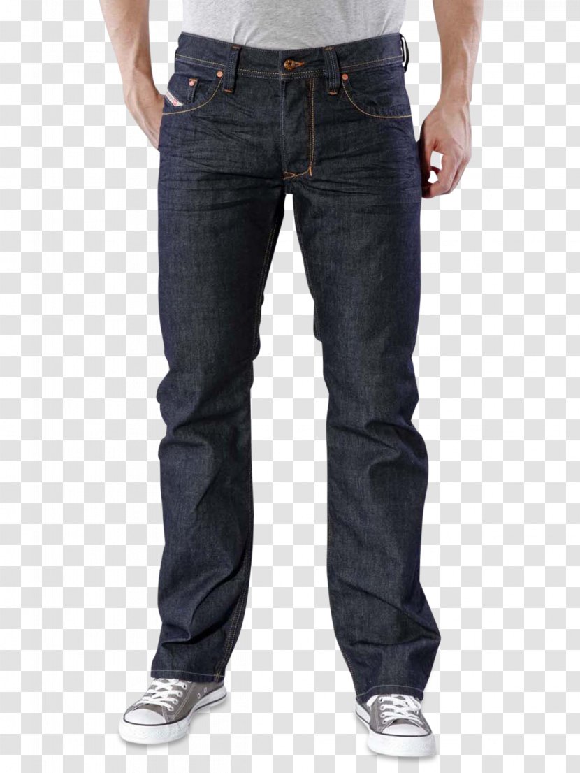 Tracksuit Sweatpants Jeans Slim-fit Pants - Blue - Men's Transparent PNG