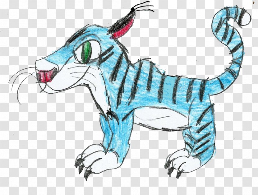 Whiskers Cat Tiger Drawing - Studio Transparent PNG
