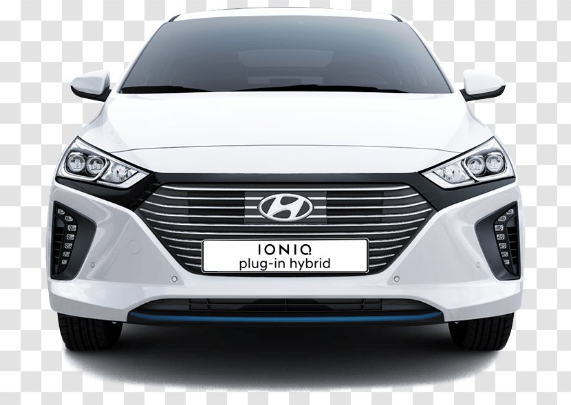 Mid-size Car Hyundai Motor Company Ioniq Plug-in Executive - Plugin Hybrid Transparent PNG