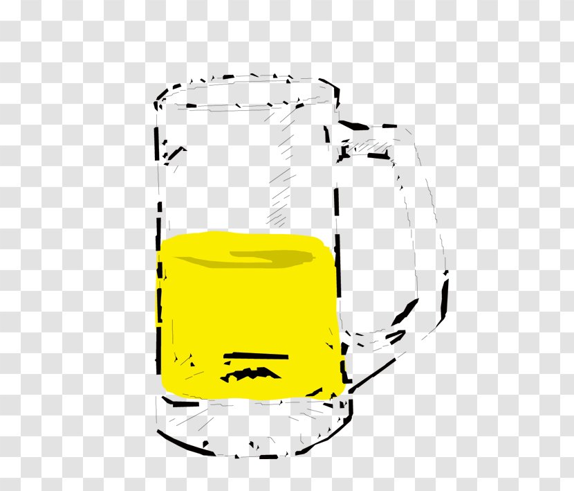 Beer Tankard - Hand-painted Transparent PNG