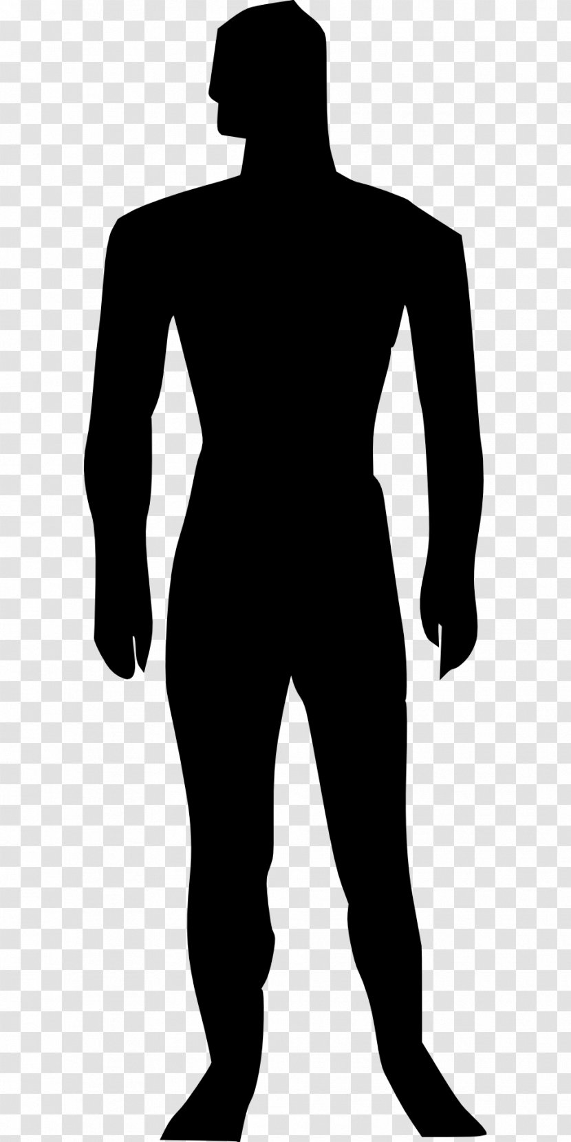 Human Body Homo Sapiens Figure Silhouette Clip Art - Cartoon - Man Transparent PNG