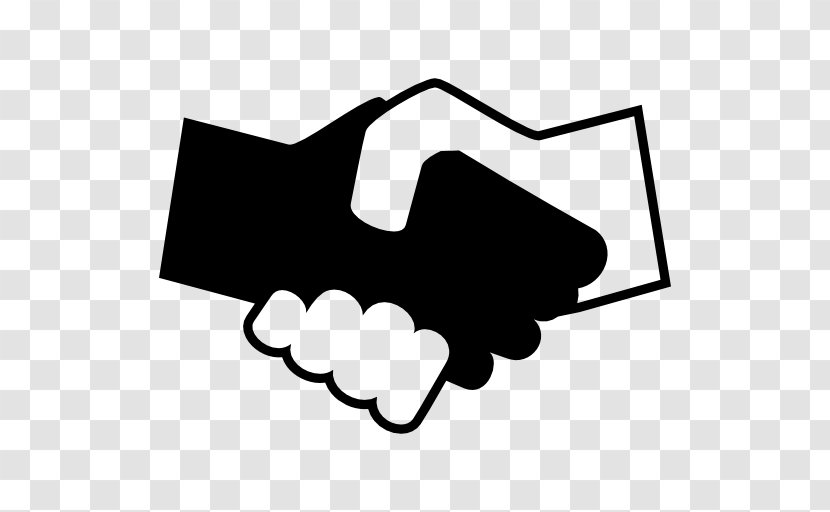 Handshake Black And White Clip Art - Monochrome Photography - Hand Transparent PNG