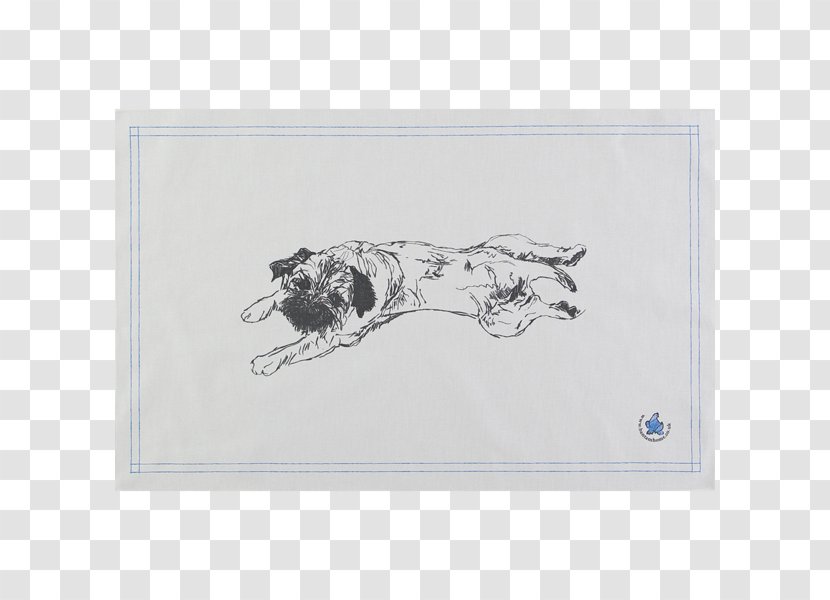 Towel Border Terrier Textile Arts Drap De Neteja - Terriers Transparent PNG