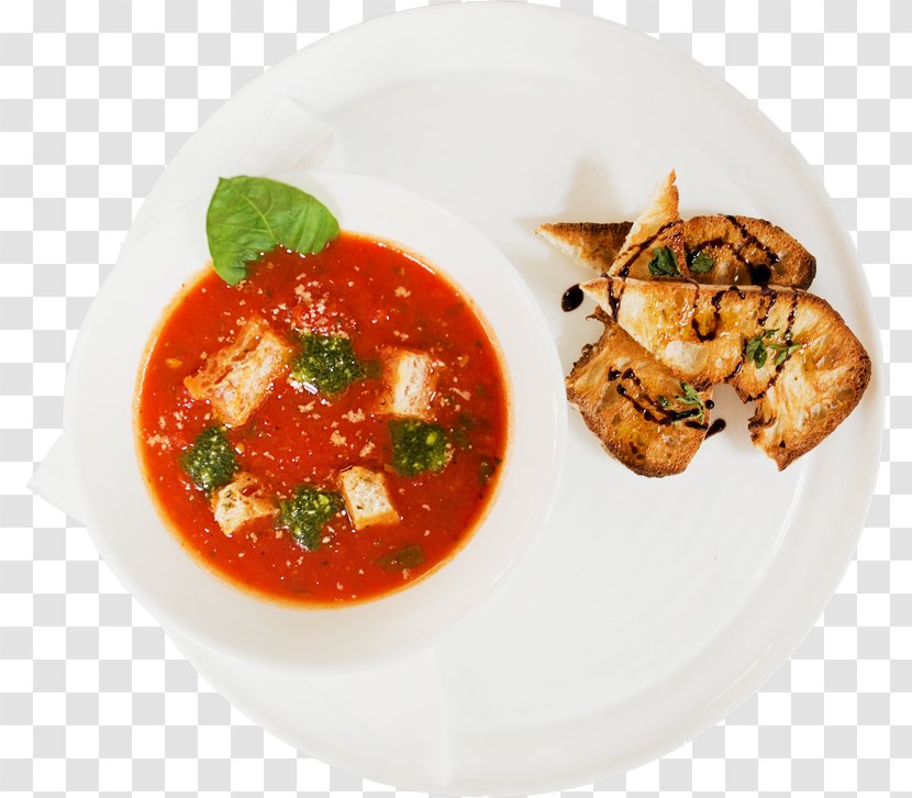 Gazpacho Tomato Soup Vegetarian Cuisine Food Transparent PNG