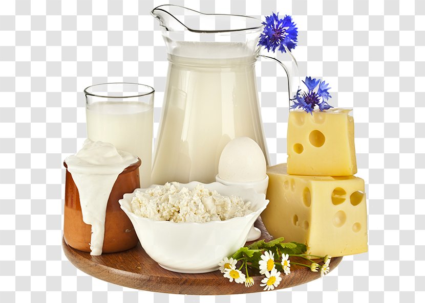 Milk Dairy Products Cream Kefir Cheese - Drink Transparent PNG