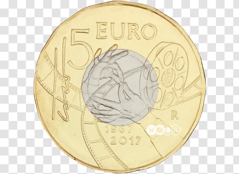 Coin Medal - Currency - 20 Cent Euro Transparent PNG