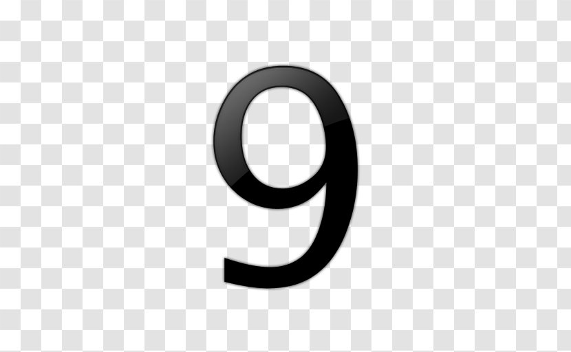 Number Numerical Digit Clip Art - 9 Transparent PNG