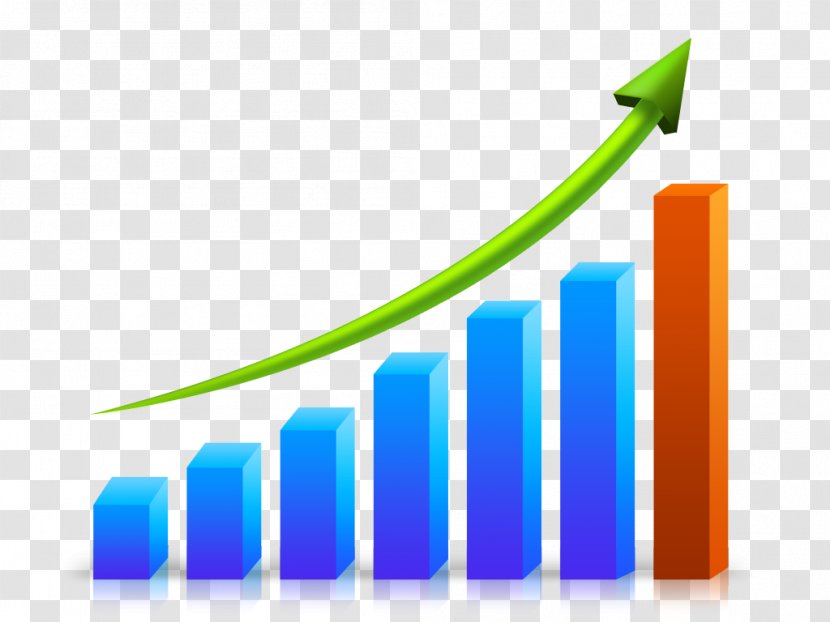 Bar Chart Clip Art Graph Of A Function - Organization - Going Up Transparent PNG