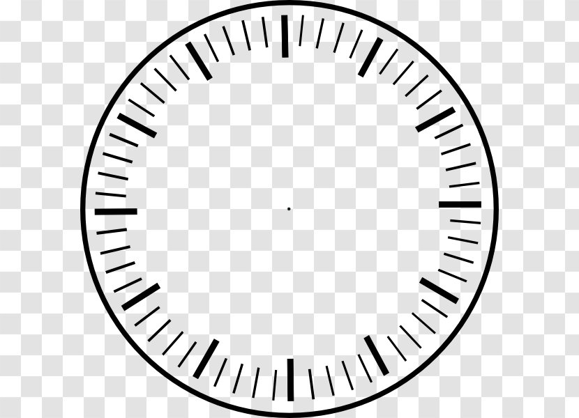 Clock Face Clip Art - Alarm - Blank Number Cliparts Transparent PNG