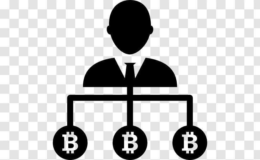 Bitcoin Trade Clip Art - Black And White Transparent PNG