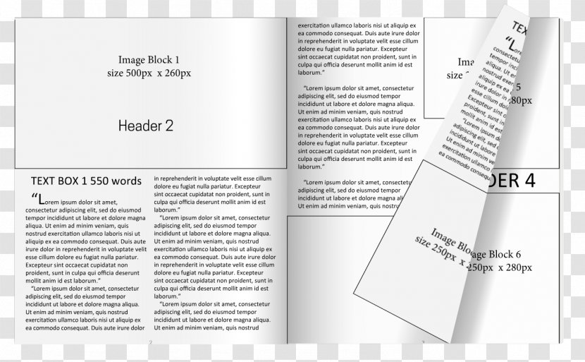 Brand Pattern - Paper - Company Profile Design Transparent PNG