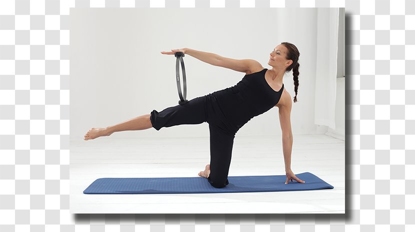Pilates Exercise Bands Yoga Physical Fitness - Silhouette Transparent PNG