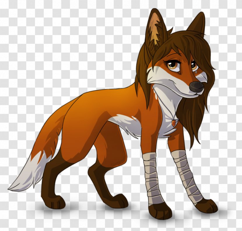 Red Fox Cartoon Character News Fiction - Tail - Electronic Transparent PNG