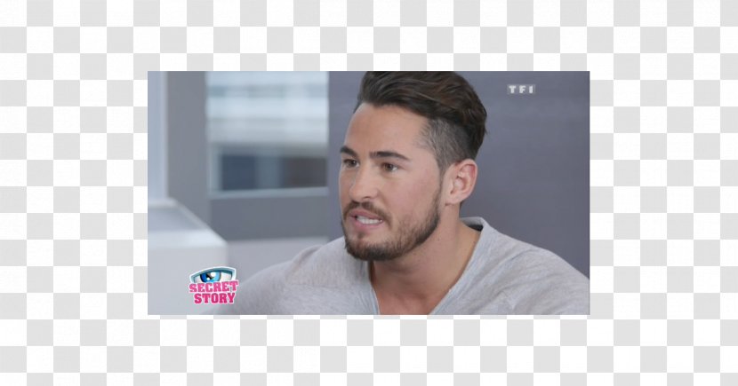 Secret Story MyTF1 Prison Television Show - Facial Hair - Break Transparent PNG