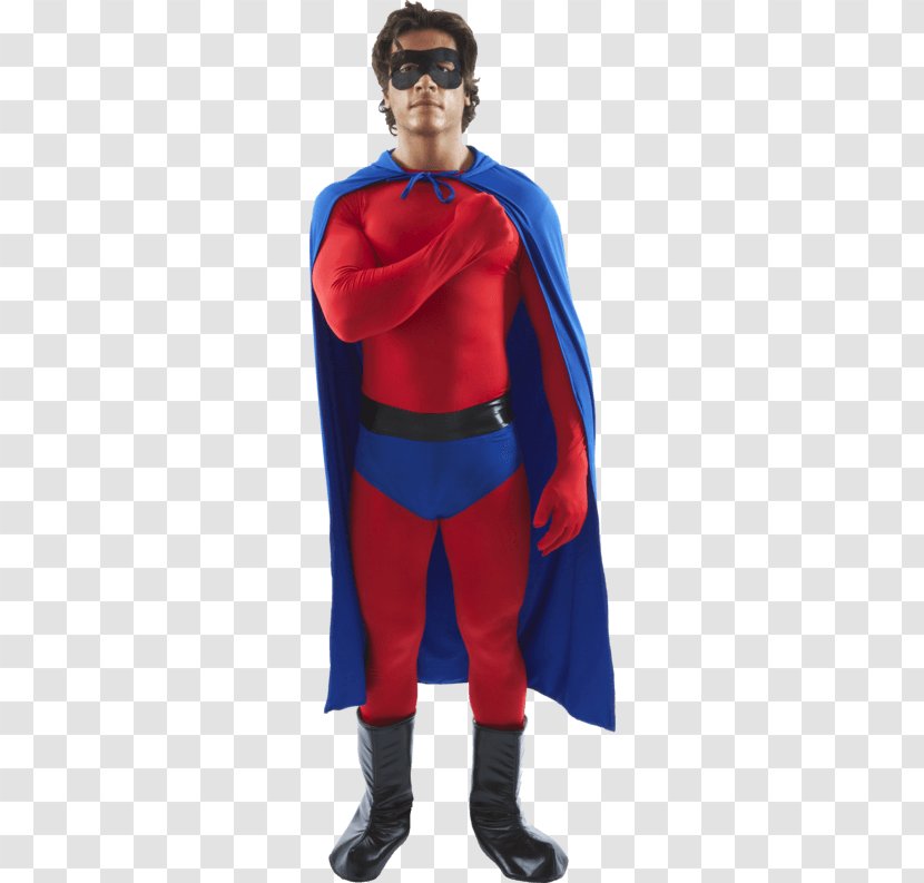 Superman Costume Superhero Electric Blue - Clothing Transparent PNG