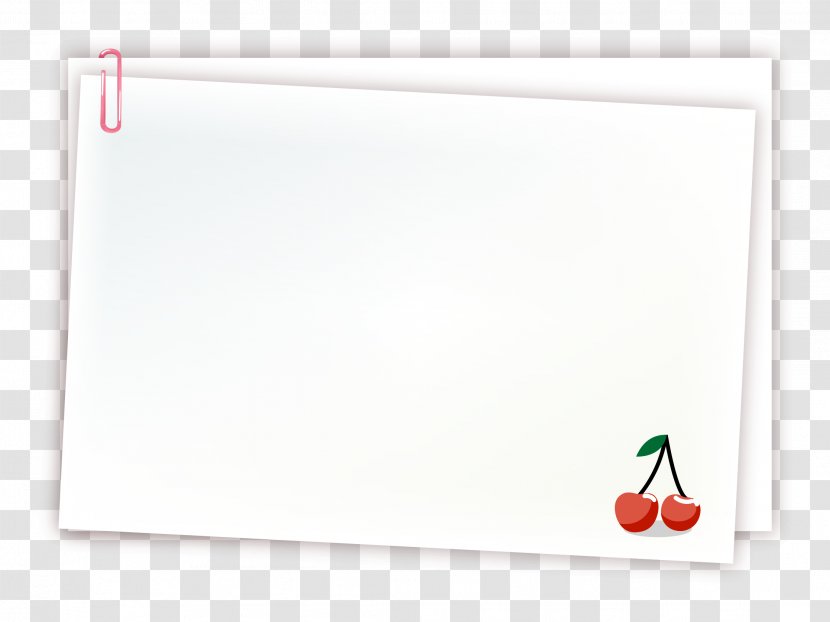 Brand Material White - Text - Cherry Border Transparent PNG