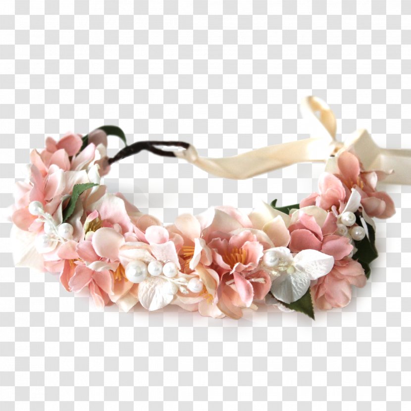 Floral Design Headpiece Wreath Headband Crown - Material Transparent PNG