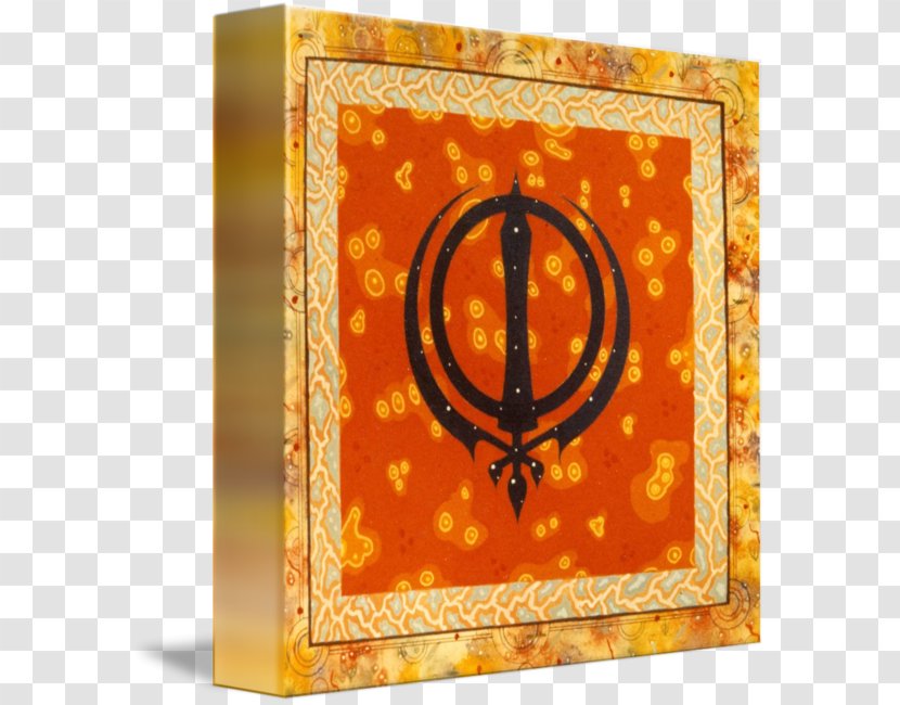 Rectangle Pattern - Orange - Khanda Transparent PNG