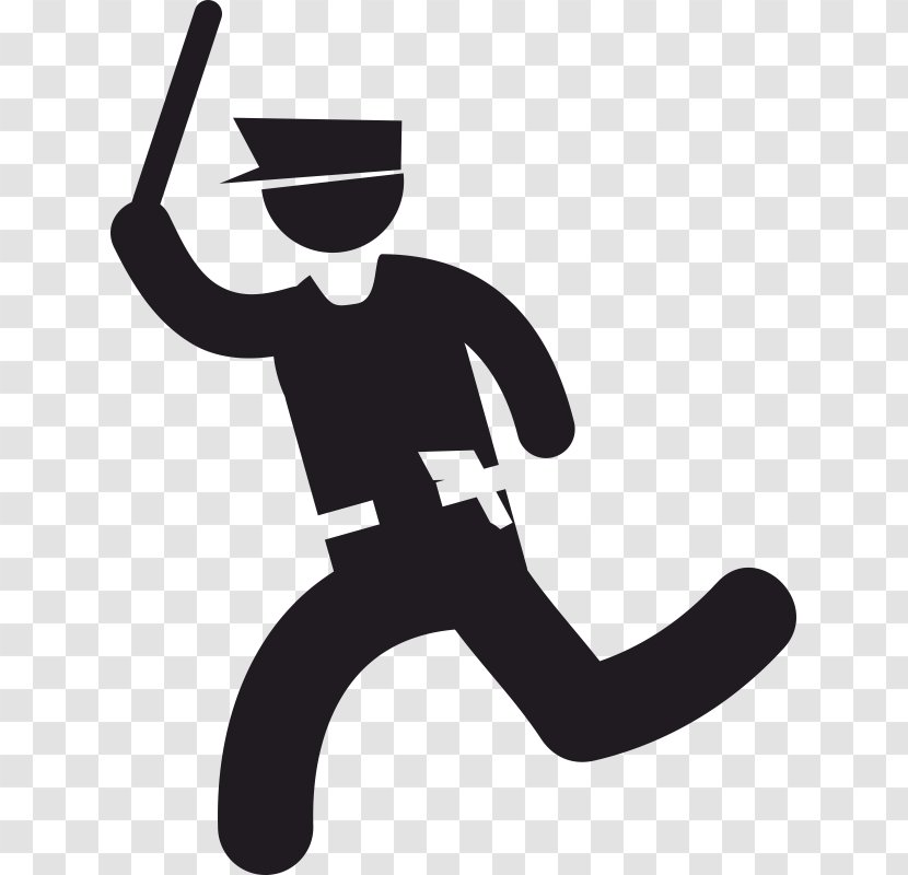 Police Officer Running - Royaltyfree Transparent PNG