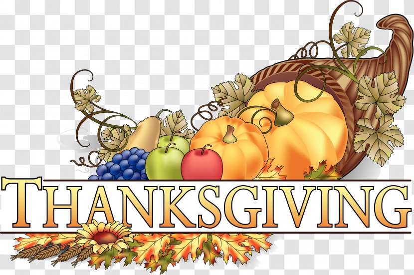 Public Holiday Thanksgiving Dinner Day - Cornucopia Pictures Transparent PNG
