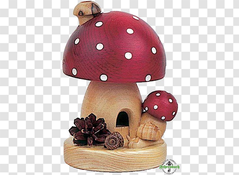 Ore Mountains Smoking House Incense Mushroom - Christmas Transparent PNG