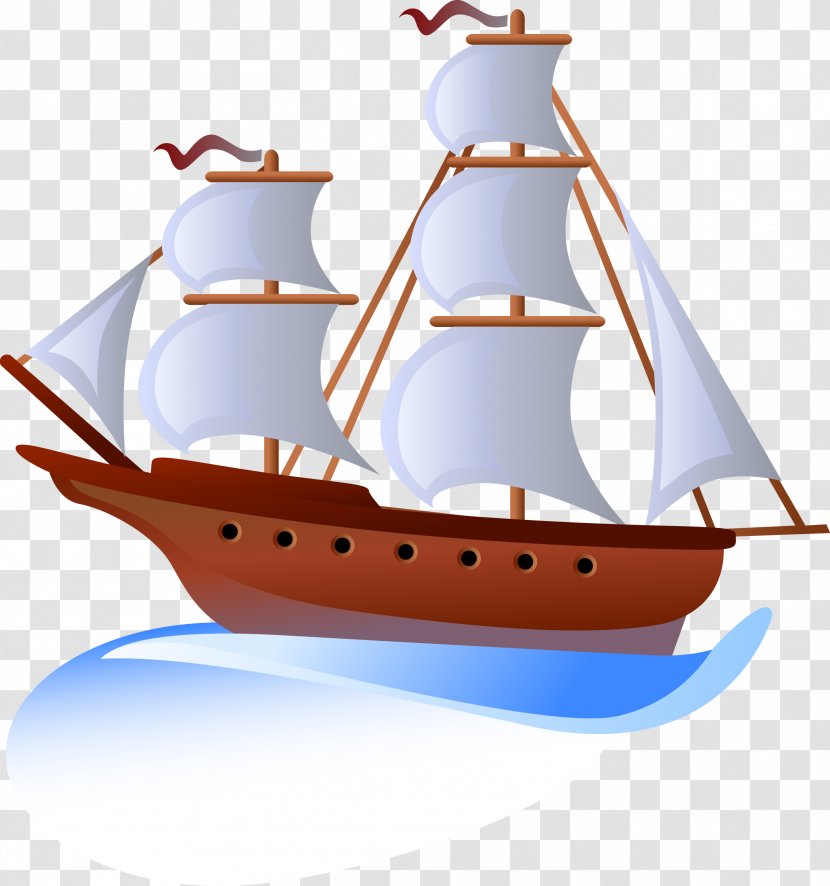 Sailing Ship - Shutterstock Transparent PNG