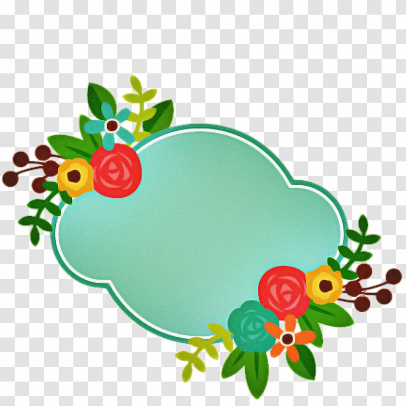 Flower Wreath Frame - Picture Frames - Branch Plant Transparent PNG