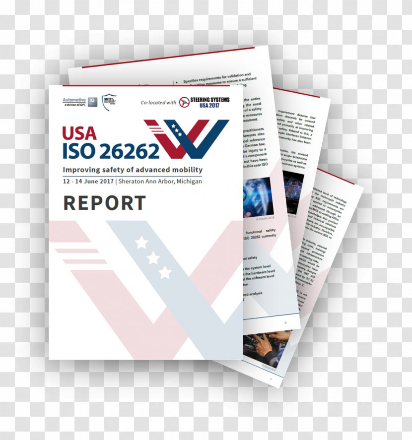 ISO 26262 Functional Safety International Organization For Standardization Standard Automotive Integrity Level - Brochure - Brose Fahrzeugteile Transparent PNG