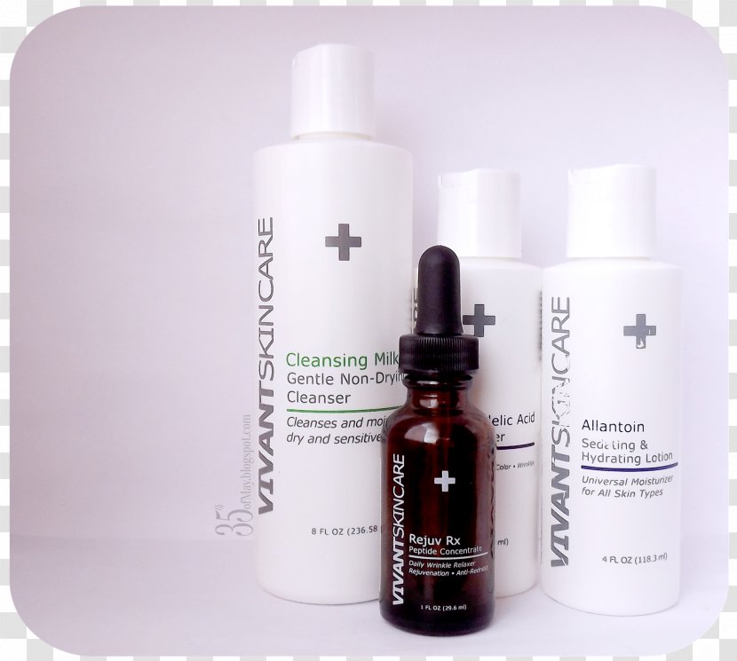 Lotion Vivant Skin Care Mandelic Acid 3-in-1 Exfoliating Cleanser Retinol - Skincare Routine Transparent PNG