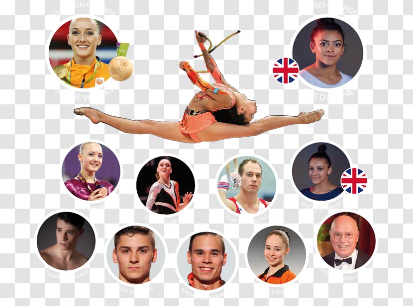 The UEFA European Football Championship Artistic Gymnastics Human Behavior Leek Bronze - Elissa Downie Transparent PNG