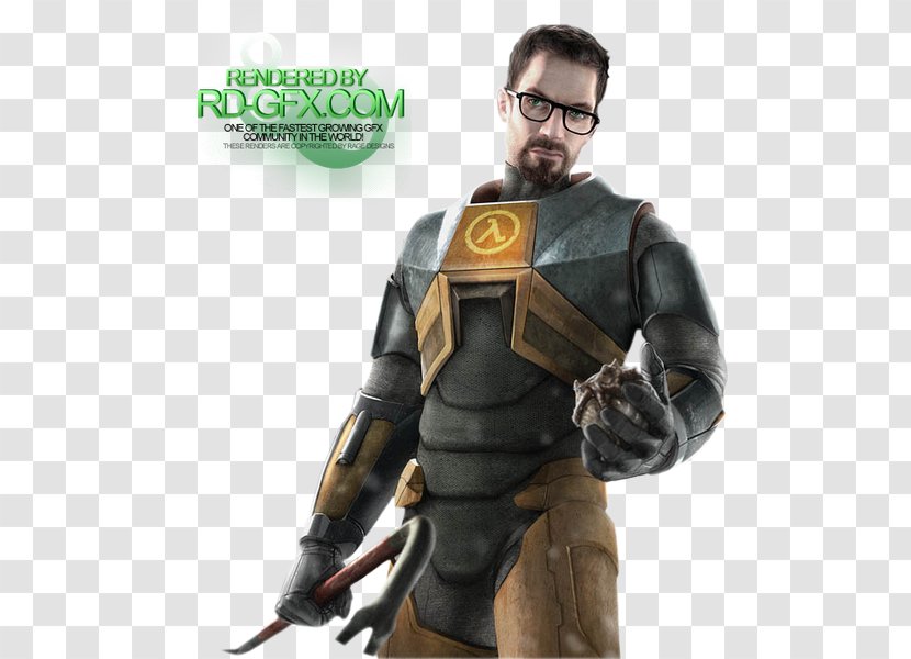 Gabe Newell Half-Life 2: Episode Three Two One - Halflife Blue Shift - Mercenary Transparent PNG