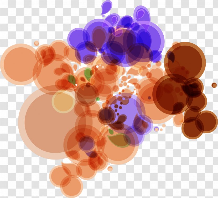 Orange Light Download - Designer - Fresh Bubble Circle Transparent PNG